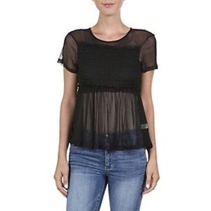 Liberty Love- Sheer Babydoll Top